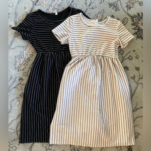 Two pinkblush maternity dresses size S